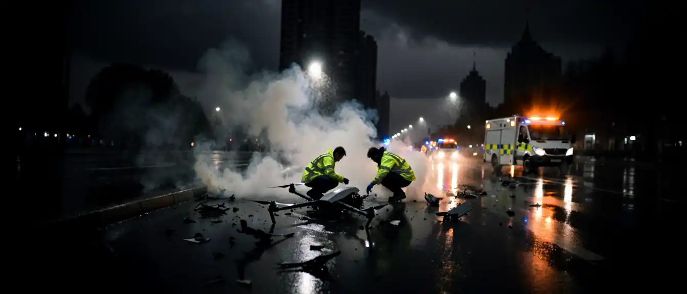 Очередная волна атак: Москва отразила налет двенадцати беспилотников