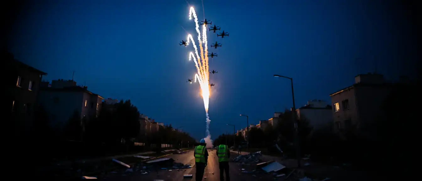 Подмосковное небо под прицелом: за сутки над Москвой перехвачено уже двенадцать беспилотников