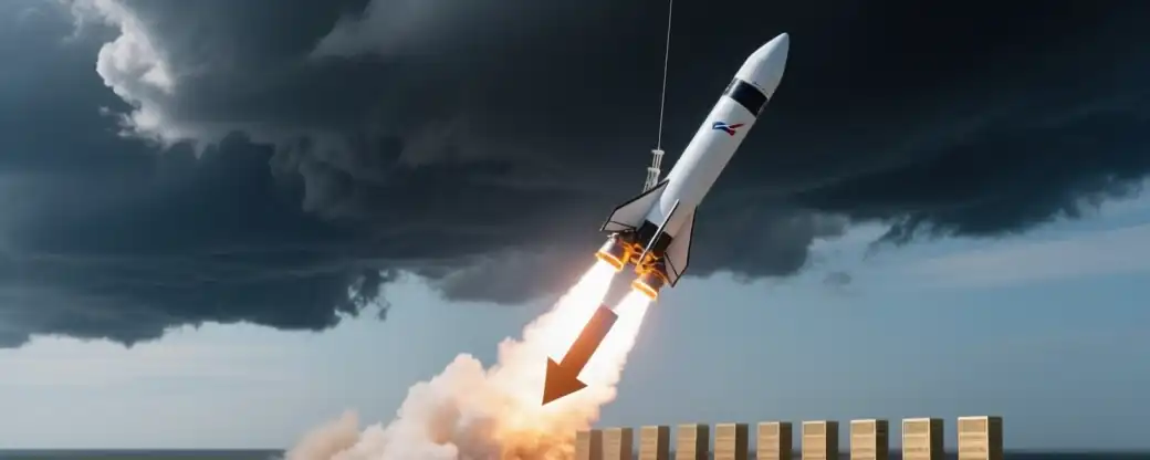 SpaceX Маска столкнулась с падением акций и крупным размещением облигаций