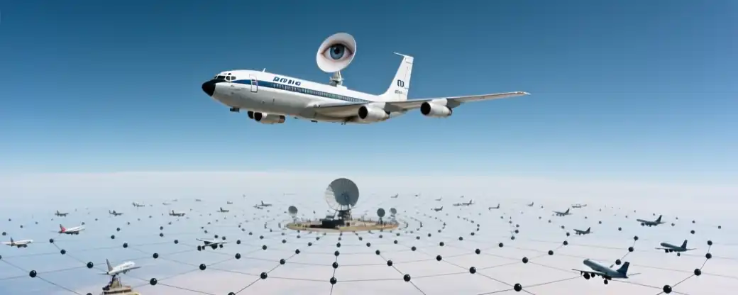 Глаза в небе": Как AWACS Освещают Воздушную Борьбу