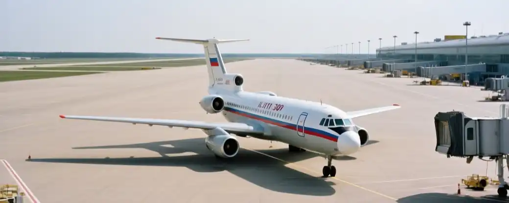 Отечественный Ил-114-300 прибыл в Санкт-Петербург для демонстрации на ПМЭФ