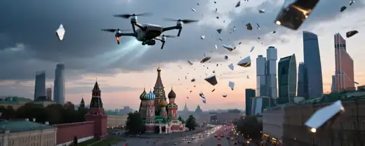 Московскому небу снова угрожают беспилотники — Собянин
