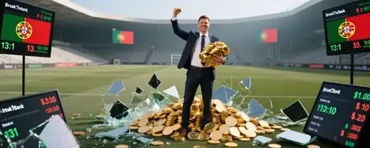 Удача Сделки Трейдера BreakTheBank после Ничьей Португалии