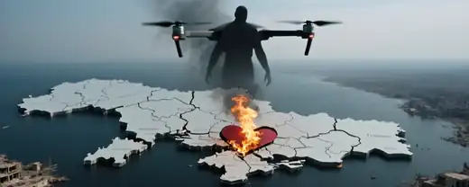 Ликвидирован крупный пожар на перевалочном комплексе Новороссийска после беспилотного нападения
