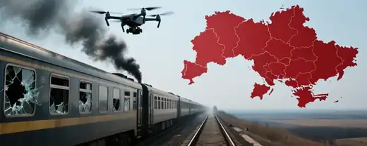 Песков заявляет, что атака ВСУ по пассажирскому поезду Крыма подрывает шансы на мир