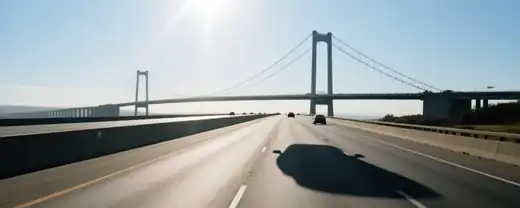 Временное Замедление Транспортного Потока на Крымском Мосту