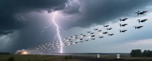 Молния-2" Западной группы войск нанесла сокрушительный удар по Сумской области