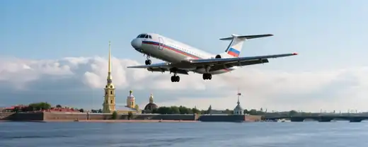 Отечественный Ил-114-300 прибыл в Санкт-Петербург для демонстрации на ПМЭФ