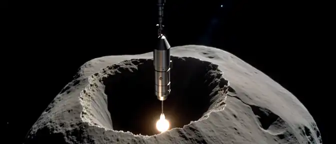 Космический «захороненный» заряд: китайские ученые предложили новый способ спасения Земли от астероидов
