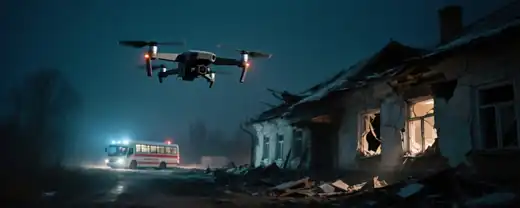 Авиационный Теракт в Шебекино: FPV-Дрон ВСУ Уничтожает Автобус и Дома