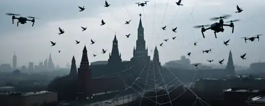 Москва Подвергается Новой Атаке Беспилотников: Собянин Сообщает о 12-м Перехвате