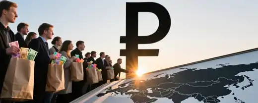 Россияне активизировали покупки валюты перед отпусками вопреки укреплению рубля