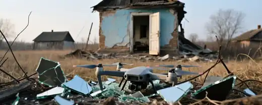 Трагедия на Востоке Украины: Атаки Дронов Оставили Смертельные Потери и Множество Жертв