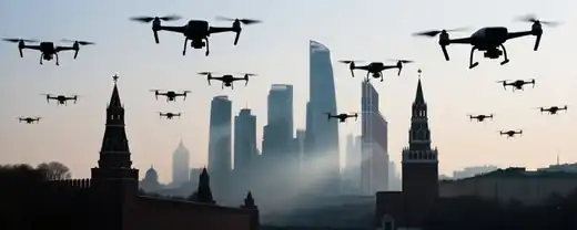 Москва Зафиксировала Двенадцатый Перехват Беспилотников