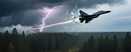 Финское небо застигнуто врасплох российским военным самолетом